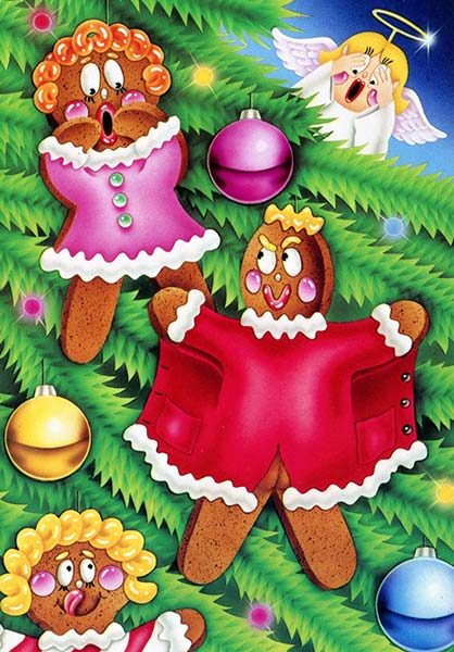 Merry Christmas Gingerbread Girl