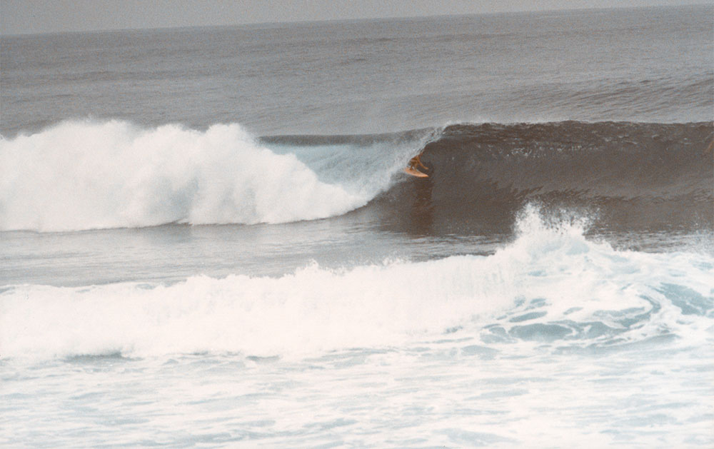 Pipeline Surfer 1979 Photo Lee Schondorf