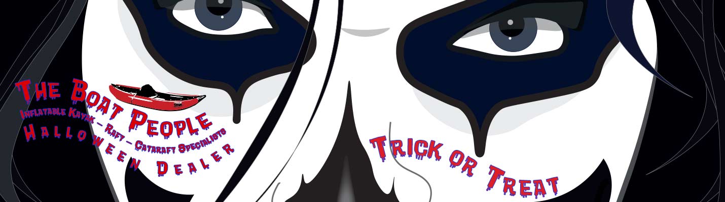 The Boat People Inflatable Kayak Halloween 2016