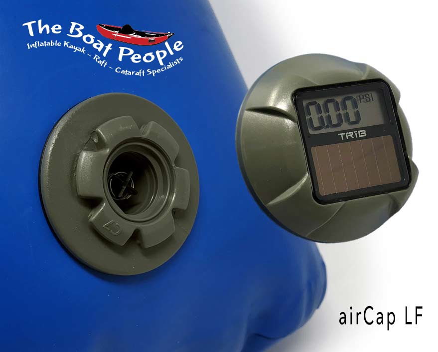 airCap LF pressure gauge cap for Leafield valves on rafts catarafts and inflatable kayaks