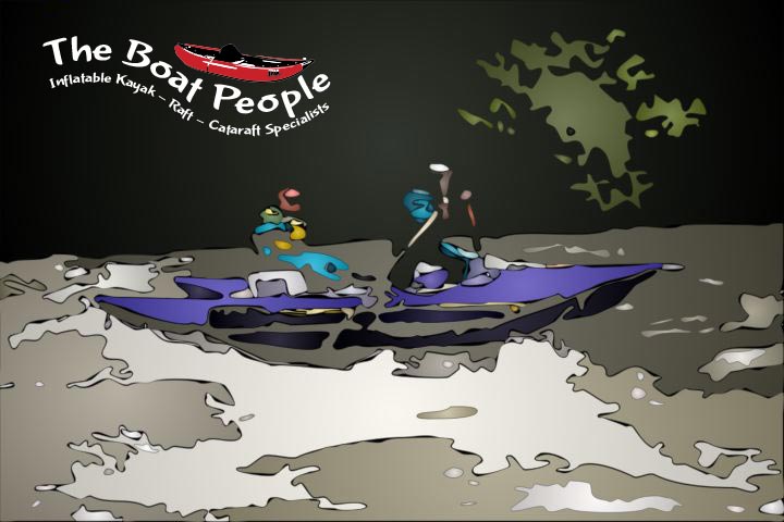 Cataraft in river - The Boat People Conest 2019